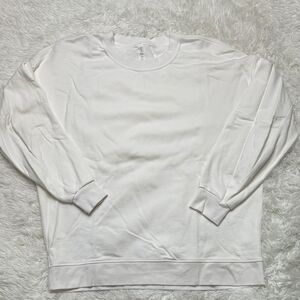 lululemon athletica Classic White Sweatshirt